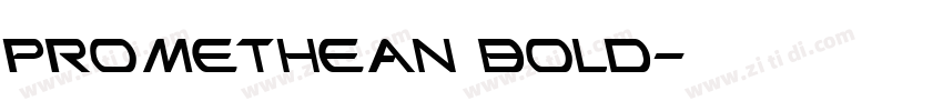 Promethean Bold字体转换